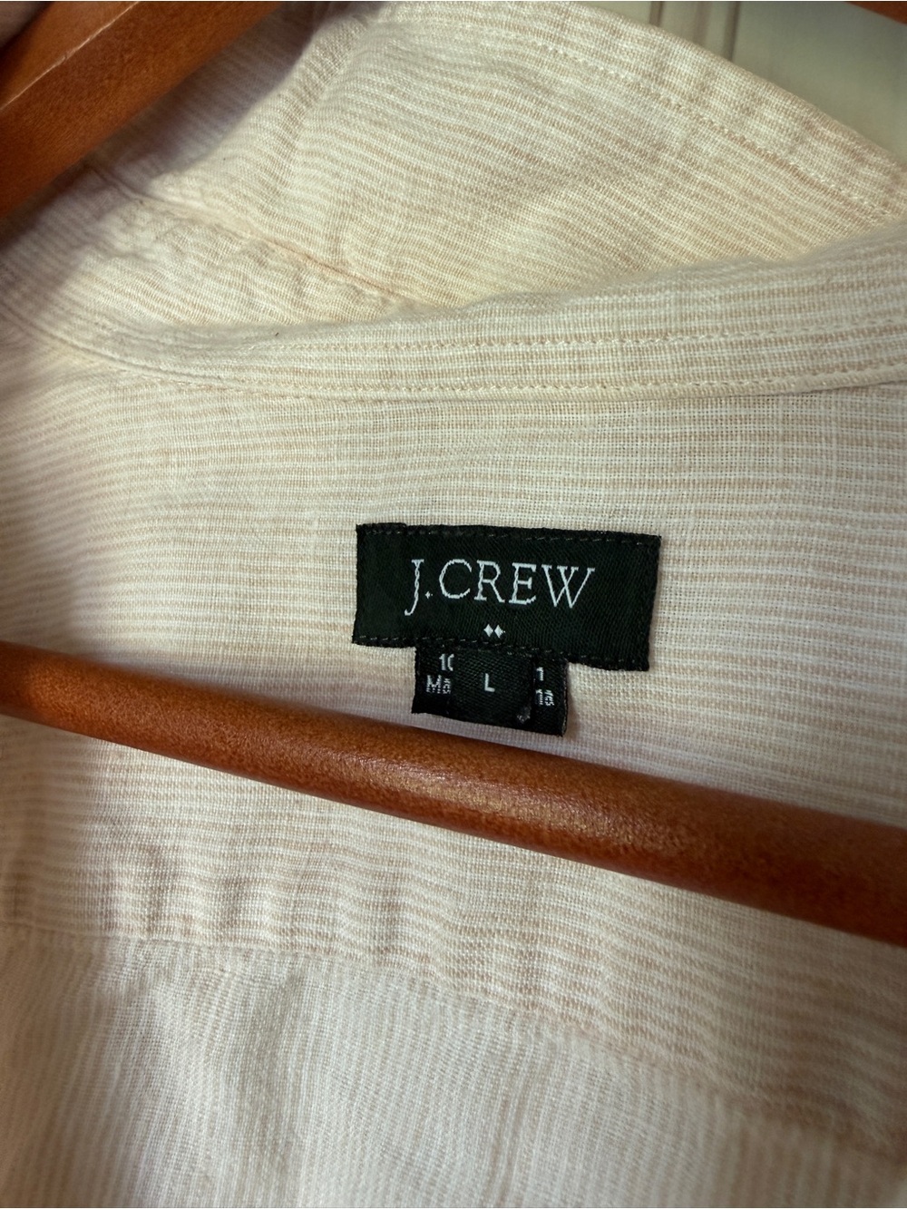 J.Crew Men's Linen Button-Up Shirt - Picture 3 of 5